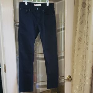 Levis 511 Slim Black Stretch Jeans.  28 x 28. Reg 16